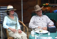 Ingrid En Frits Met Hoed